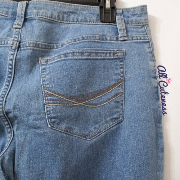 Riders by Lee Mid Rise Capri Jeans Size 14 M - Picture 7 of 7